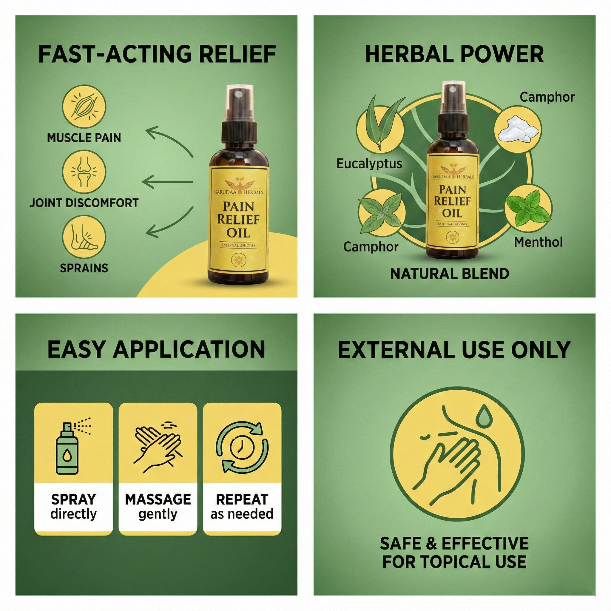 Garuda Herbal Smoke Pain oil